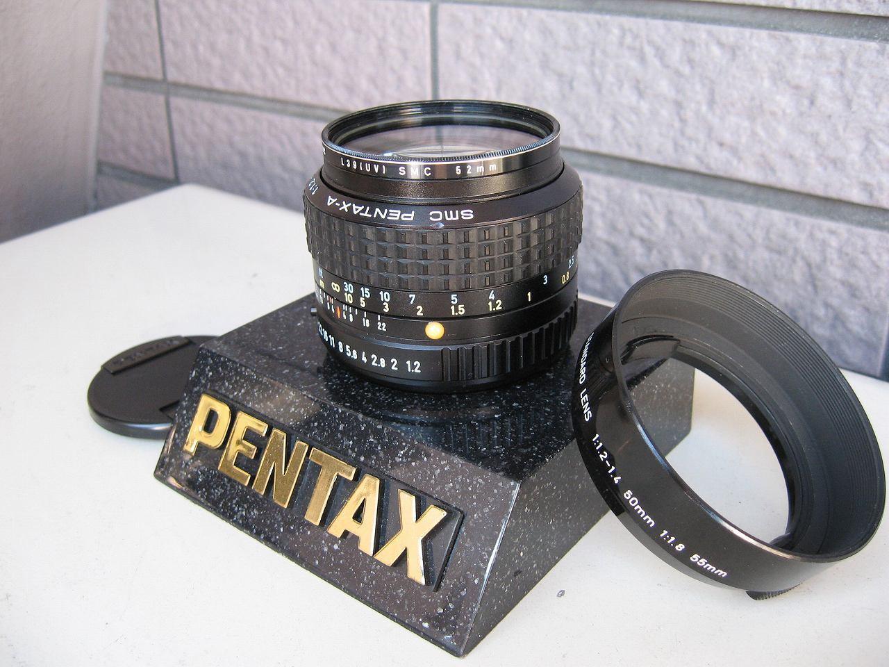 ２５本目 ｓｍｃ ＰＥＮＴＡＸ －Ａ ５０ｍｍ Ｆ１．２ / 最後の単焦点マニュアルレンズ: あさぺんのへや