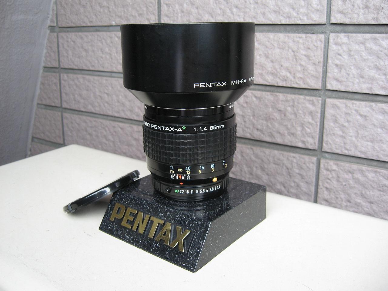 ２０本目 ｓｍｃ ＰＥＮＴＡＸ － Ａ ☆ ８５ｍｍ Ｆ１．４: あさぺん ...