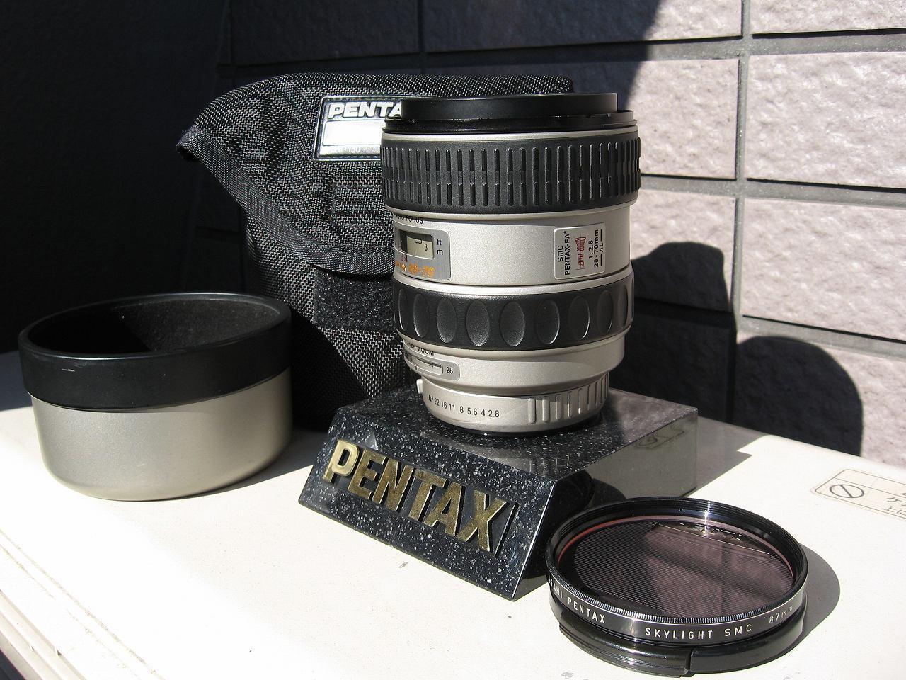 ４５本目 ｓｍｃ ＰＥＮＴＡＸ － ＦＡ ☆ ＺＯＯＭ ２８ ～ ７０mm 