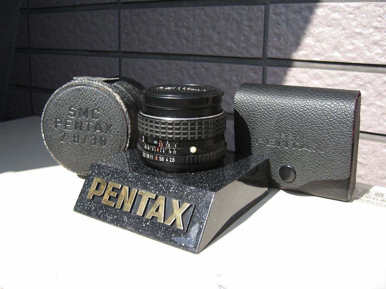 【良品】Pentax SMC PENTAX 30mm F2.8 Kマウント