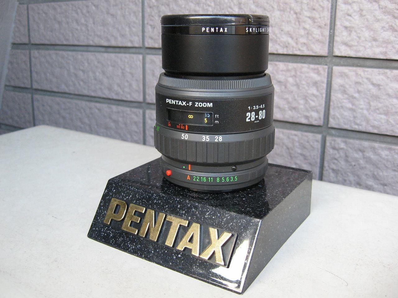 47本目 PENTAX-F ZOOM 28～80mmF3.5-4.5 macro/COSMICAR製: あさぺんのへや