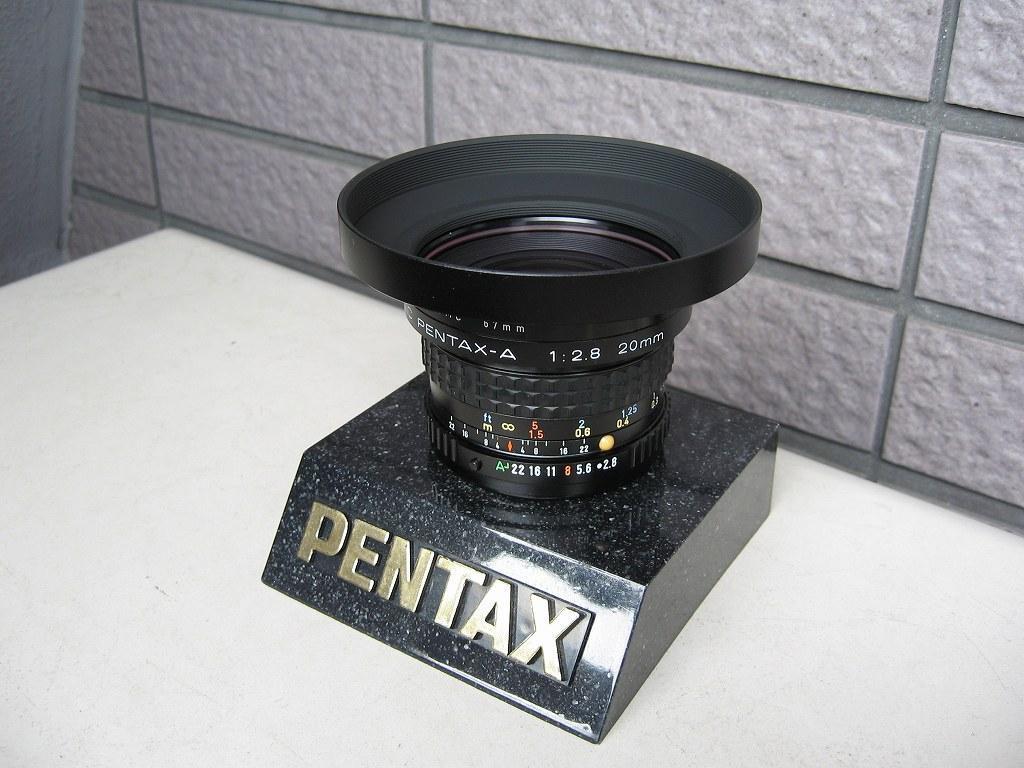 2635 RARE!希少! PENTAX FA 20mm F2.8 ペンタックス - レンズ(単焦点)