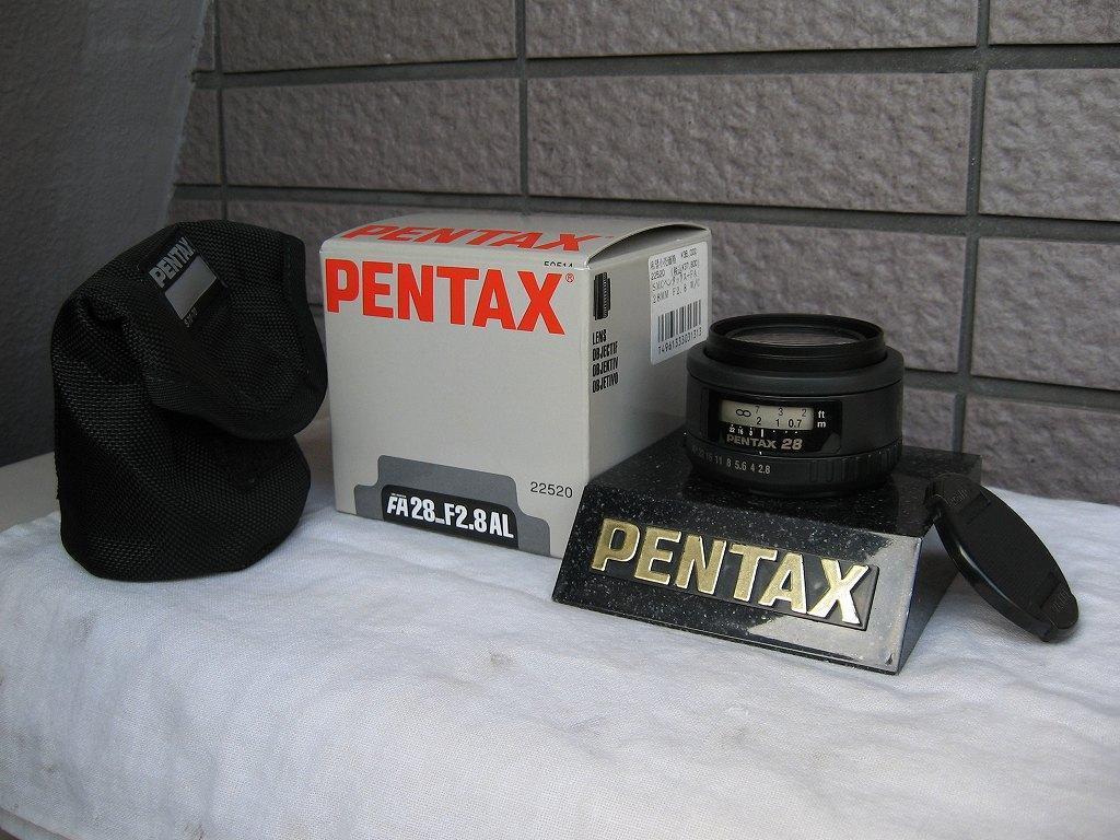 SMC PENTAX FA 28mm F2.8 AL
