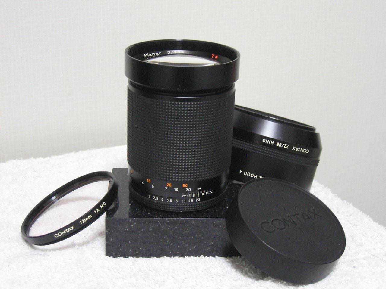 コンタックス CONTAX プラナー135mm f2.0 MMG 60周年限定 - カメラ