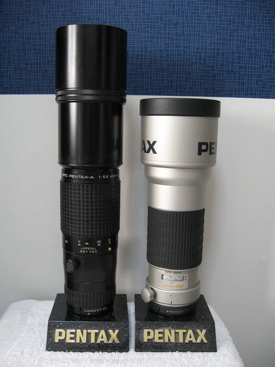 レンズ内にカビが見受けられますsmc  PENTAX FA 5.6 400mm ケース付き